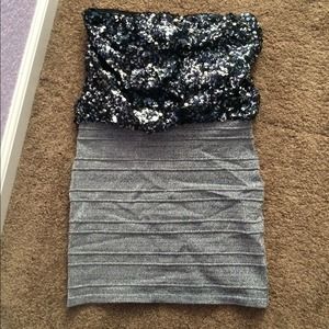 shimmering/sequined homecoming/party dress