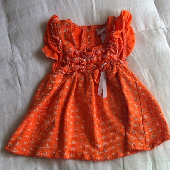 Orange baby Dress