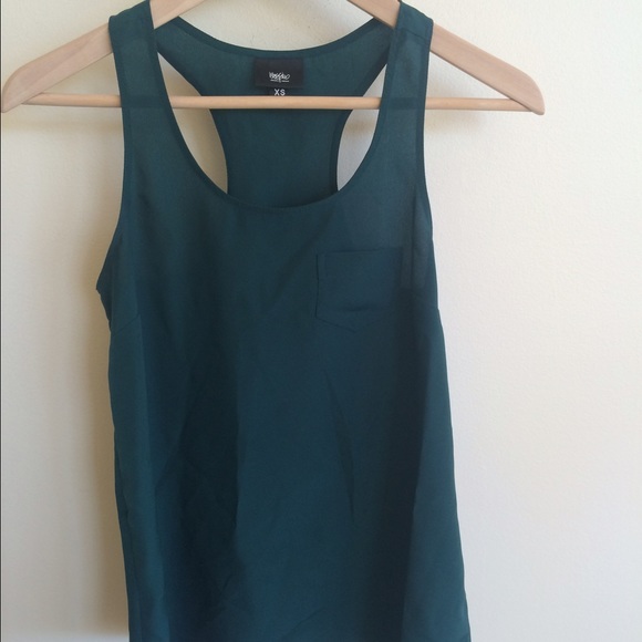 Mossimo Supply Co. Tops - SOLD IN BUNDLE Green Racerback Tank