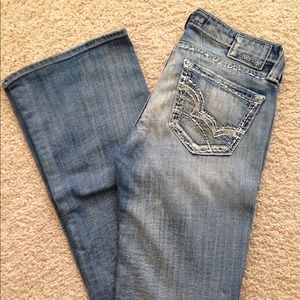 Big Star boot cut jeans.