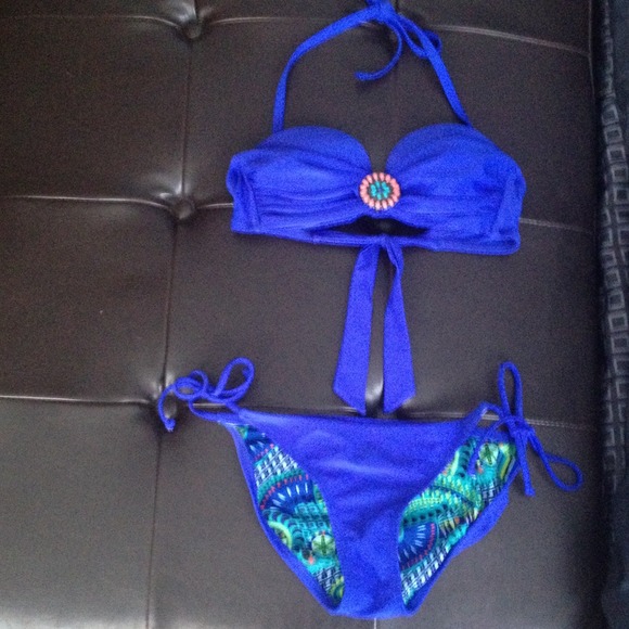 NWOT Cobalt Blue Bikini