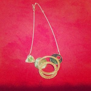 Circle Statement Necklace