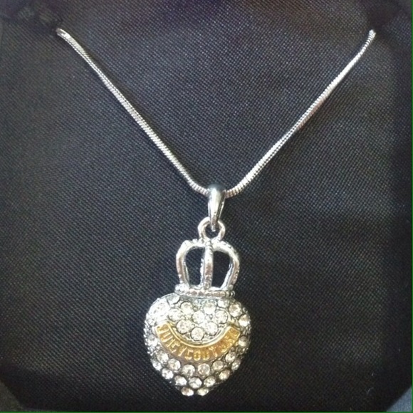 Juicy Couture heart necklace