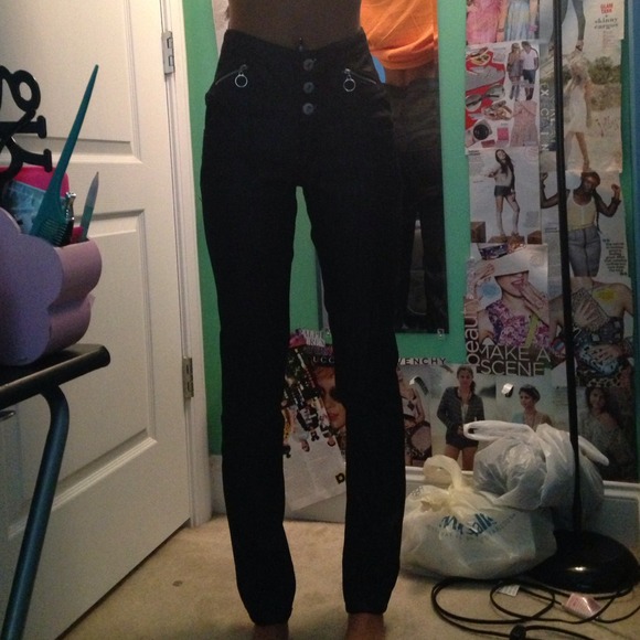 High waited pants