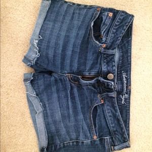 American eagle denim shorts