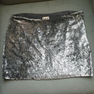 HAUTE HIPPIE Sequined Mini Skirt