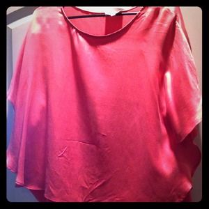 Silk dolman top
