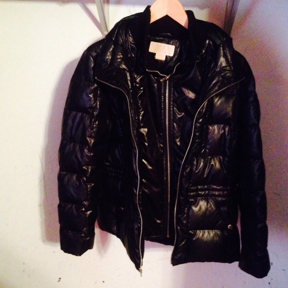 Outerwear - Black Michael Kors Puffer Jacket
