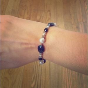 Hand Made Stretchy Beaded Bracelet