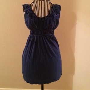 Royal blue dress