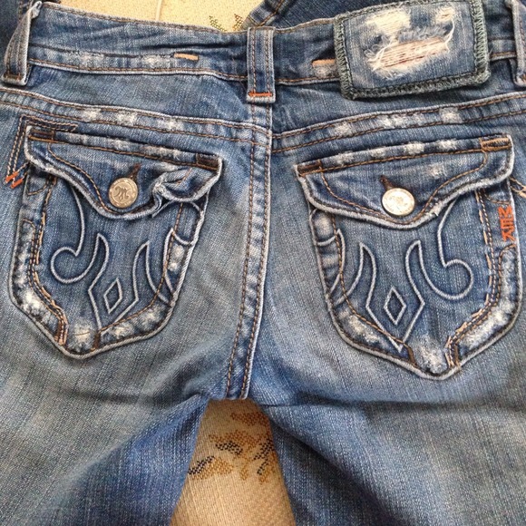 Mek Denim Jeans! Munich boot cut. - Picture 3 of 4