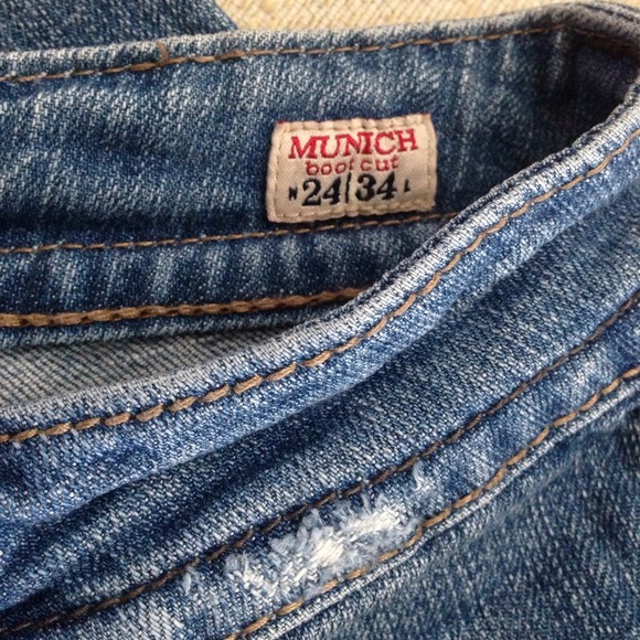 Mek Denim Jeans! Munich boot cut. - Picture 4 of 4