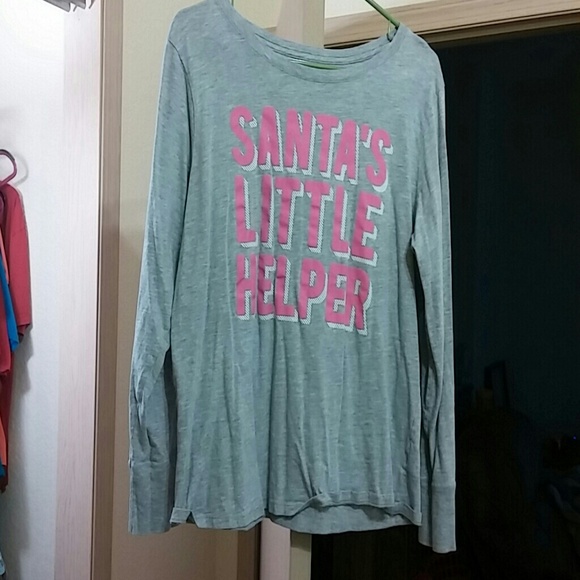 Old Navy Tops - Santa's Little Helper Graphic tee SOLD IN BUNDLE
