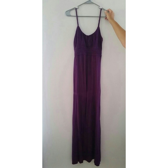 Royal Purple Maxi Dress