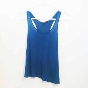 NAKED ZEBRA Sheer Blue Racerback💙
