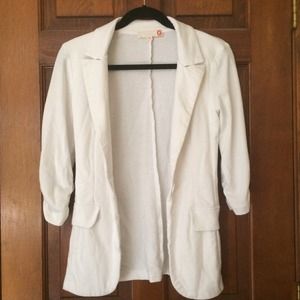 Guess White Blazer