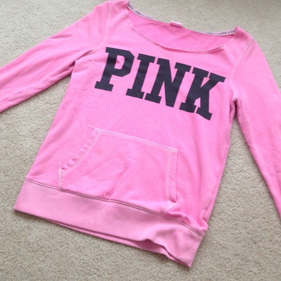 Victoria's Secret Sweaters - Victorias Secret off the shoulder sweatshirt