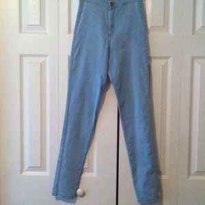 American Apparel Medium Wash Easy Jeans