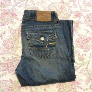 American eagle boyfriend jeans 6