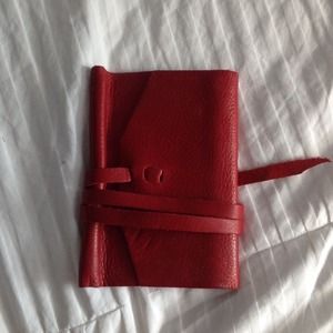Leather book cover