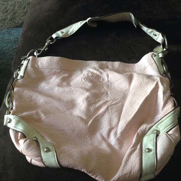 Pink coach bag