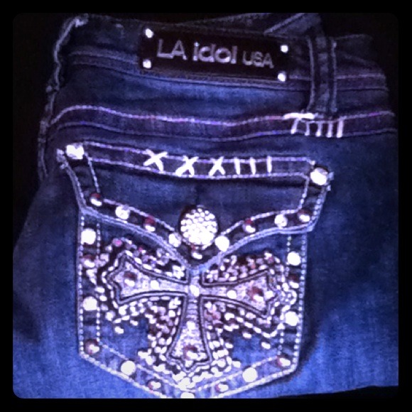 LA idol jeans | size 9