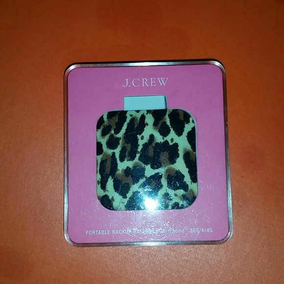 J Crew portable iphone and ipod charger