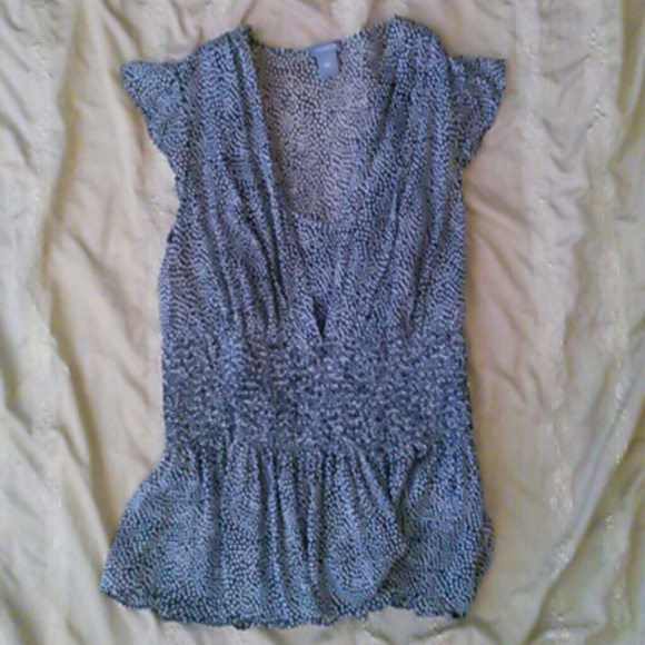 Silk top.
