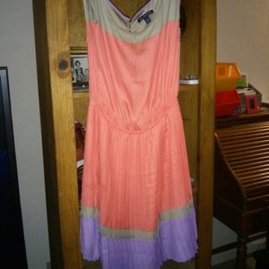 Spring colored dress