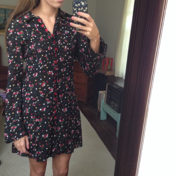 🚫🚫SOLD🚫🚫Free People floral dress - Picture 2 of 4