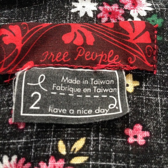 🚫🚫SOLD🚫🚫Free People floral dress - Picture 4 of 4