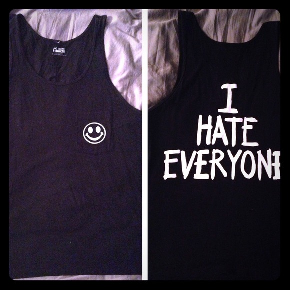 *SOLD OUT* Jac Vanek "I Hate Everyone" Tank