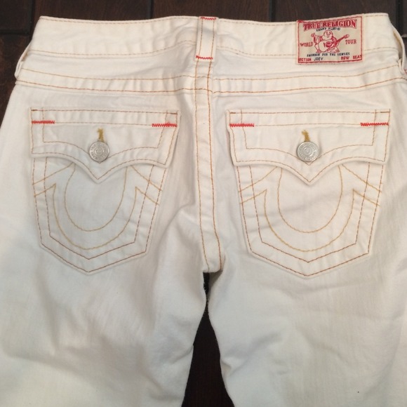 True Religion White Jeans
