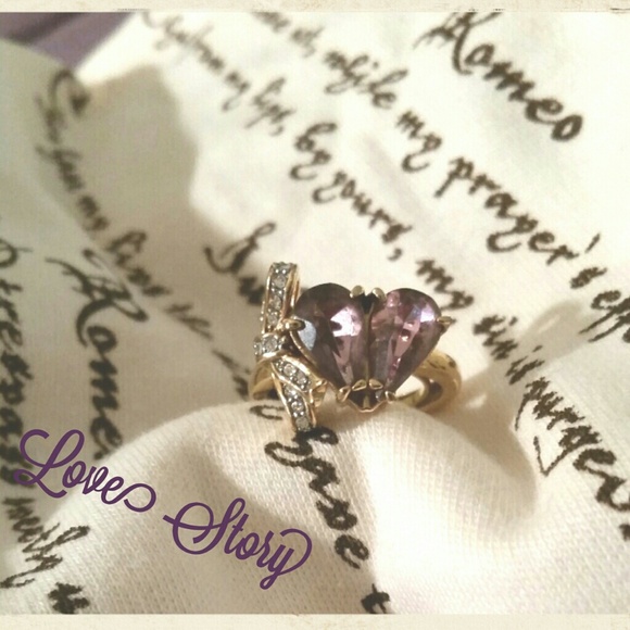 Juicy Couture Heart and Bow ring