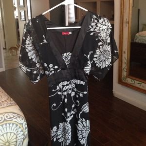 Kimono Inspired Dress