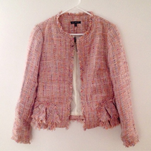 For Cynthia Jackets & Blazers - ❤️BUNDLE❤️‼️SALE‼️New "For Cynthia" Tweed Blazer!