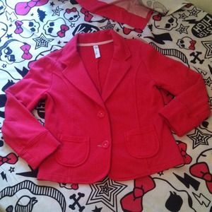 Pink Cherokee blazer.