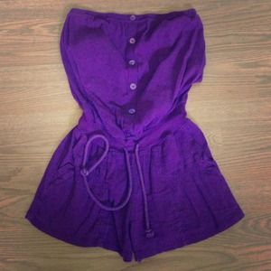 💥traded💥 Purple romper