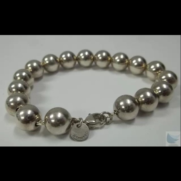 Authentic Tiffany ball bracelet
