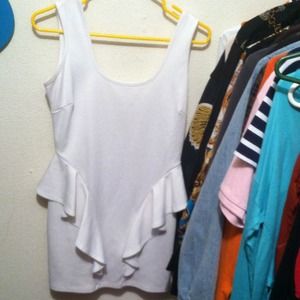 White plum dress