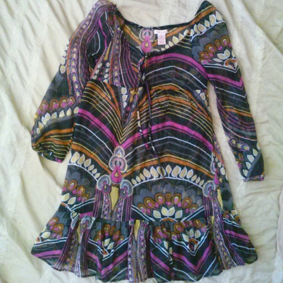 Sheer tunic