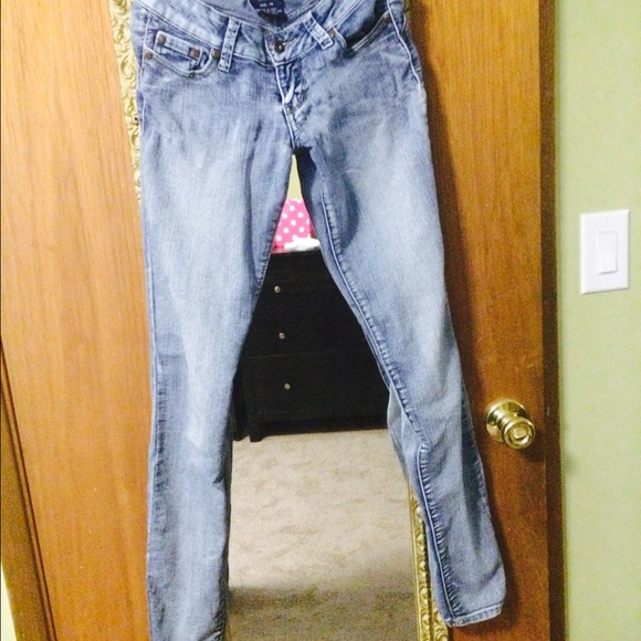 Wet Seal Denim; Size 1R Skinny jeans. - Picture 2 of 2