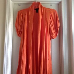 Grace Elements orange cardigan