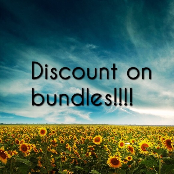 Discounts on bundles!