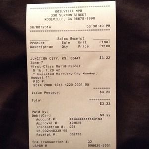 Shipping Proof For @elisareid😊