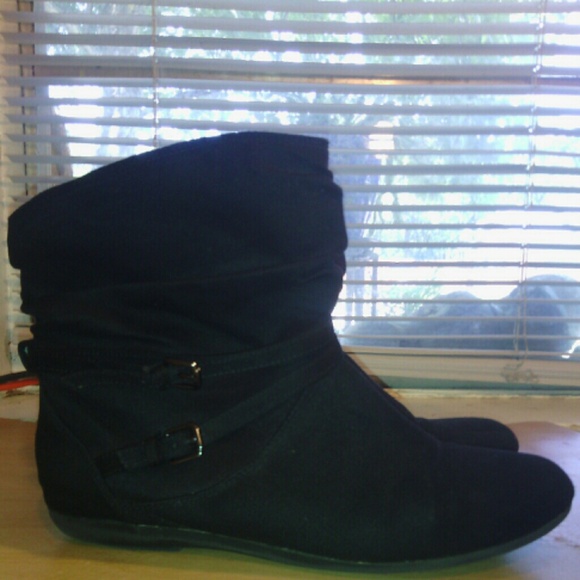 Black booties