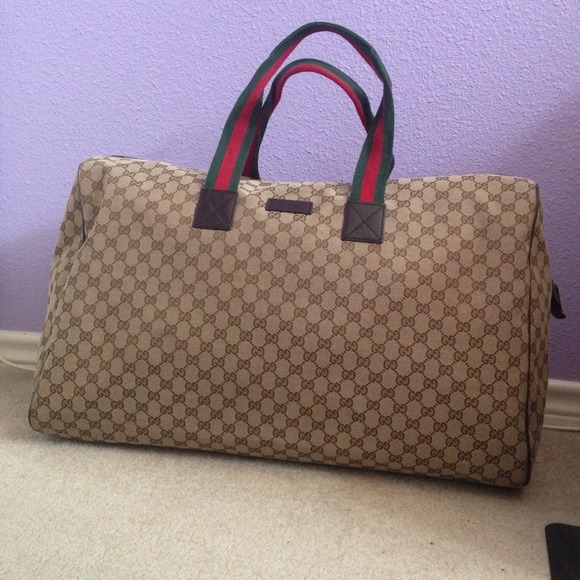 Gucci Canvas Carry-on Duffle