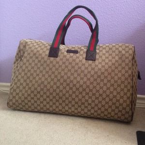 Gucci Canvas Carry-on Duffle