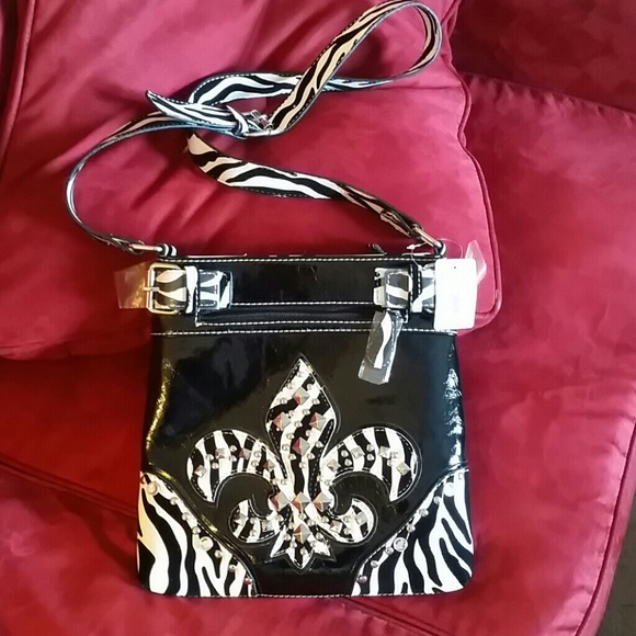 Brand New Florida lis cross body purse!