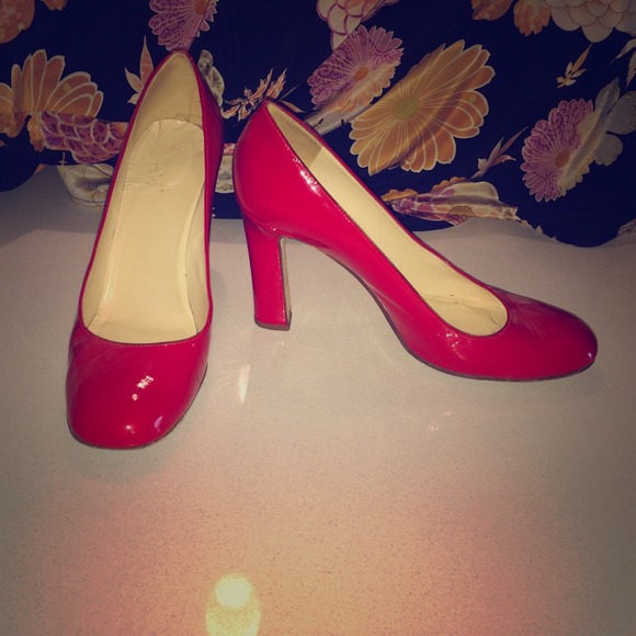 Red Kate Spade Pumps. Size 11.